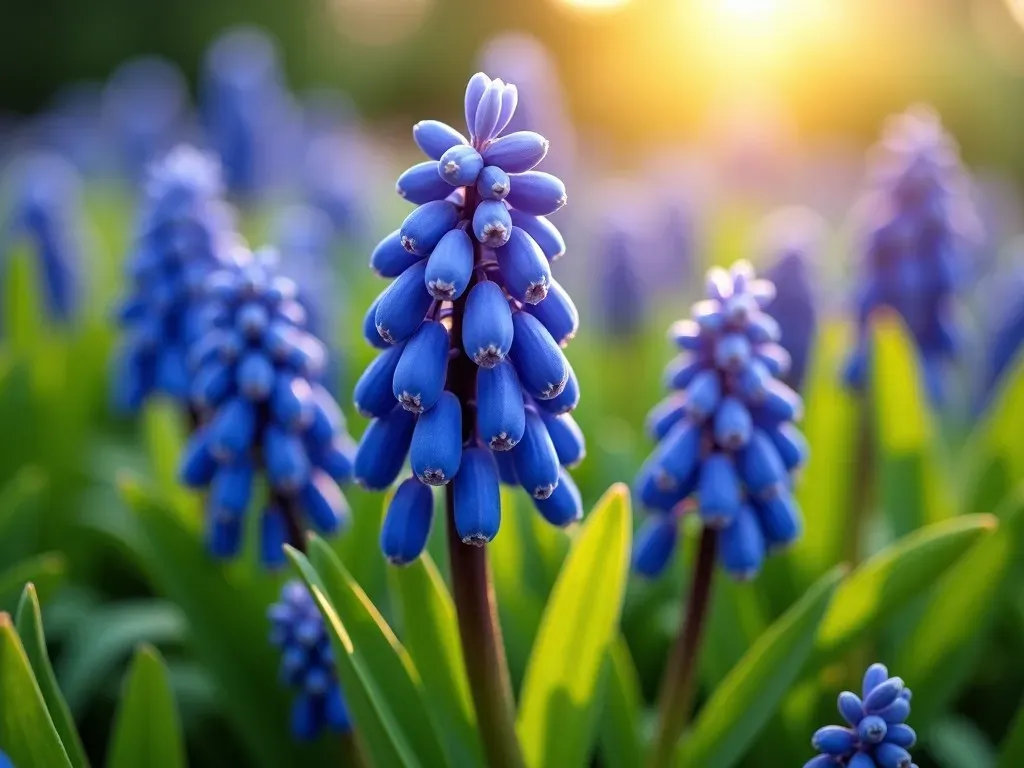 Blooming Blue Hyacinth