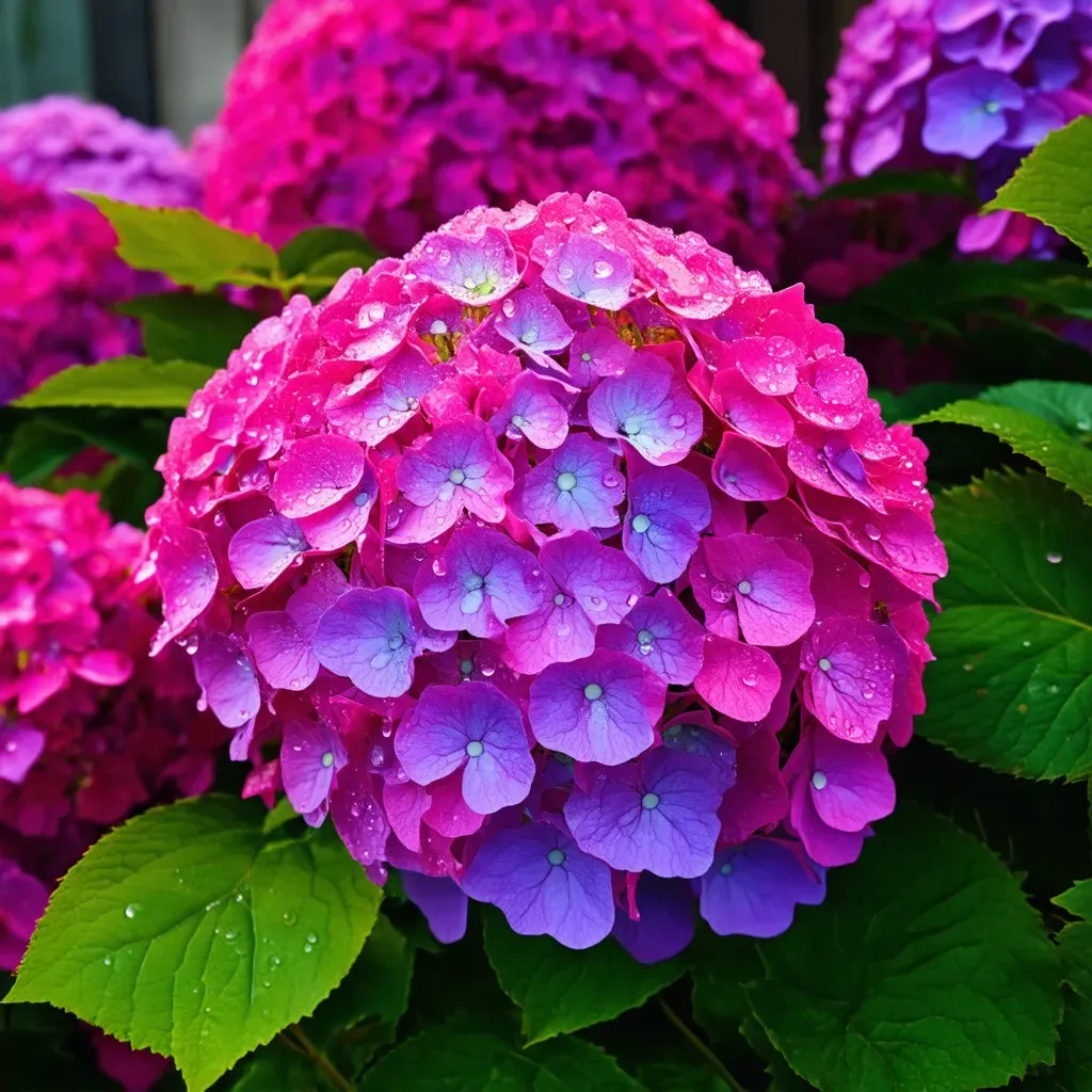 Bloomstruck Hydrangea Blooms Up Close