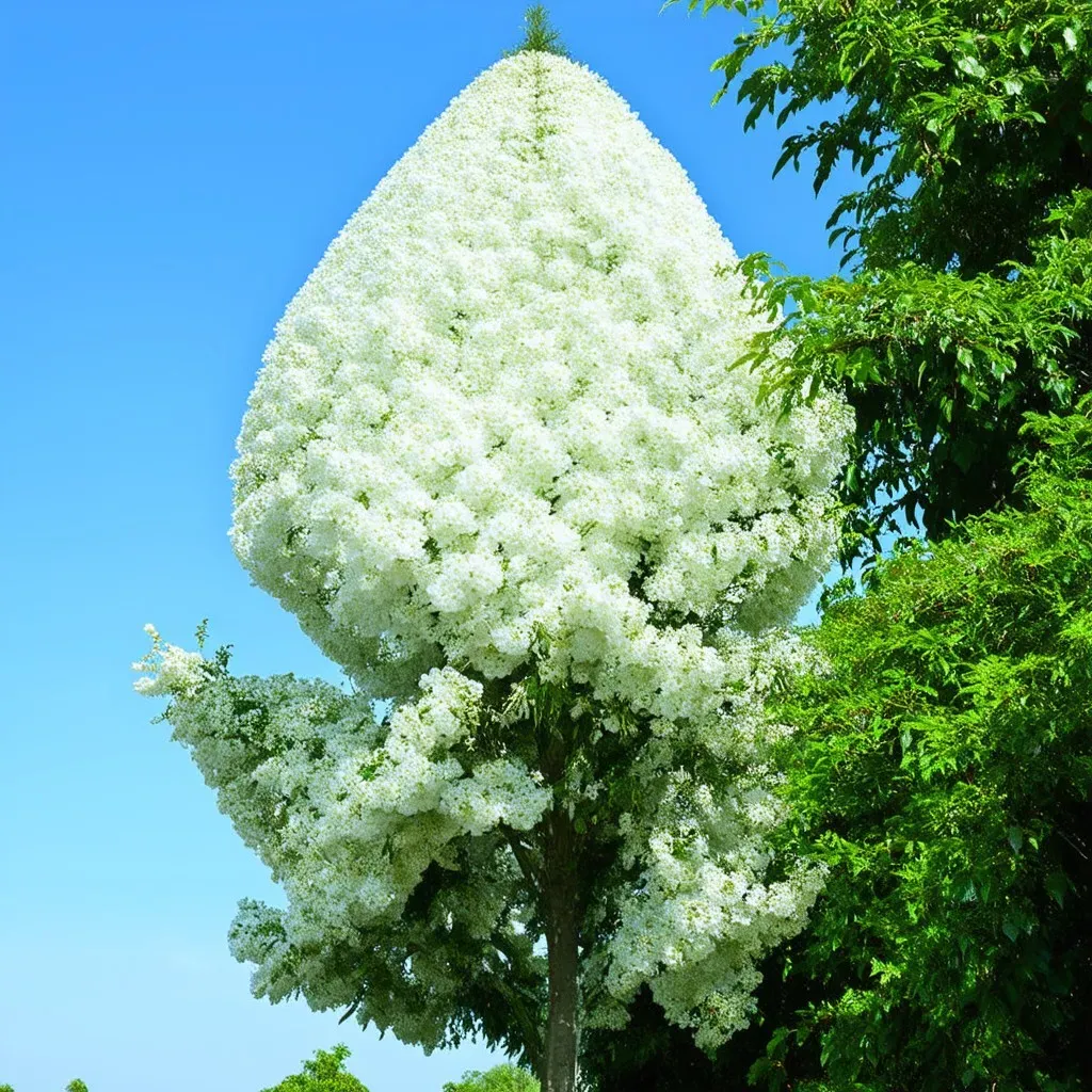 Discover the Beauty of the Tree with Cone Shaped White Flowers: Nature’s Elegant Marvel