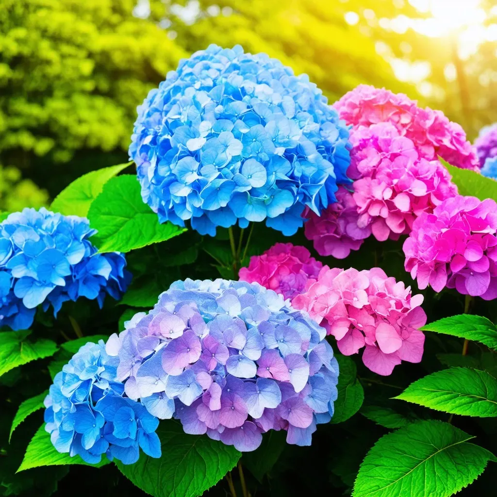 Dip Method Hydrangeas