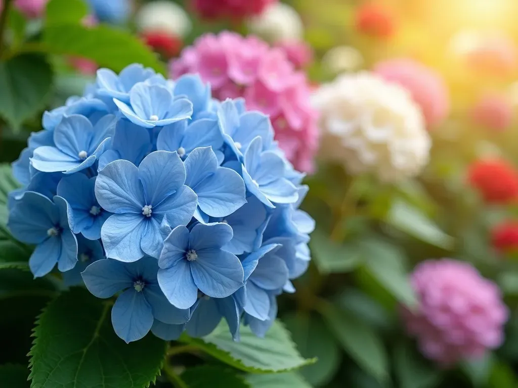 Endless Summer Hydrangea Bloom