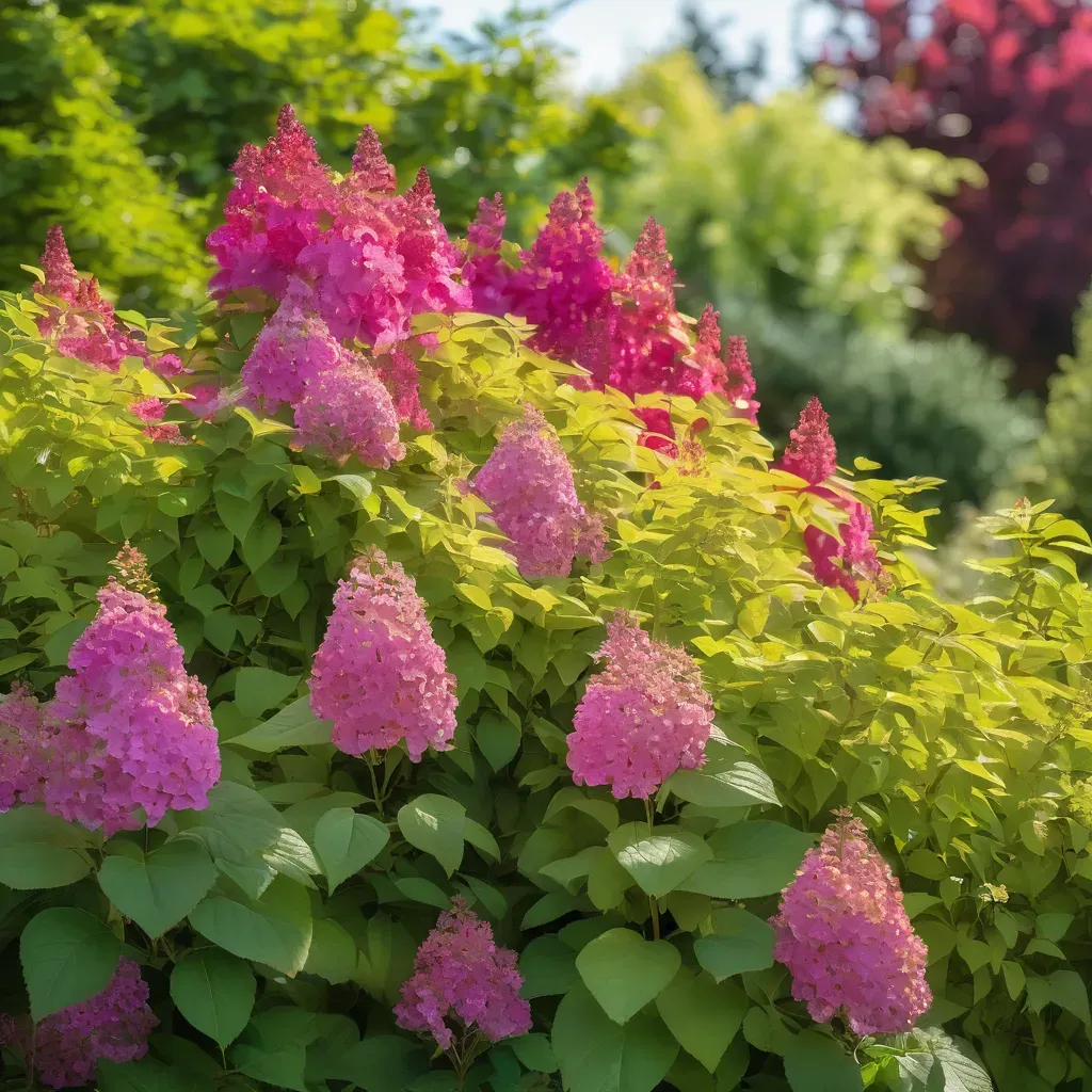 Garden with companion plants