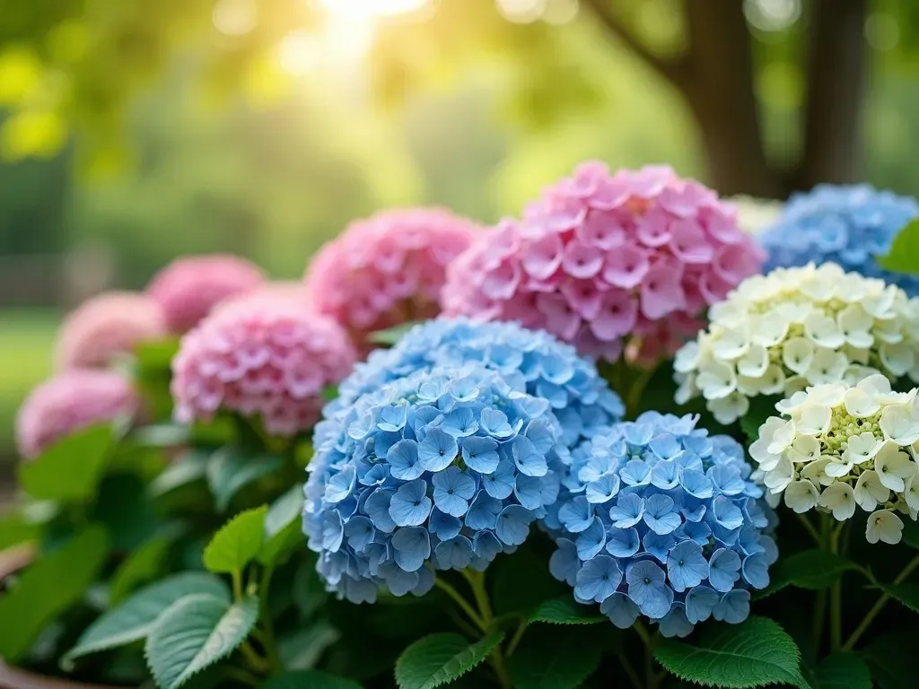 Healthy Spring Hydrangeas