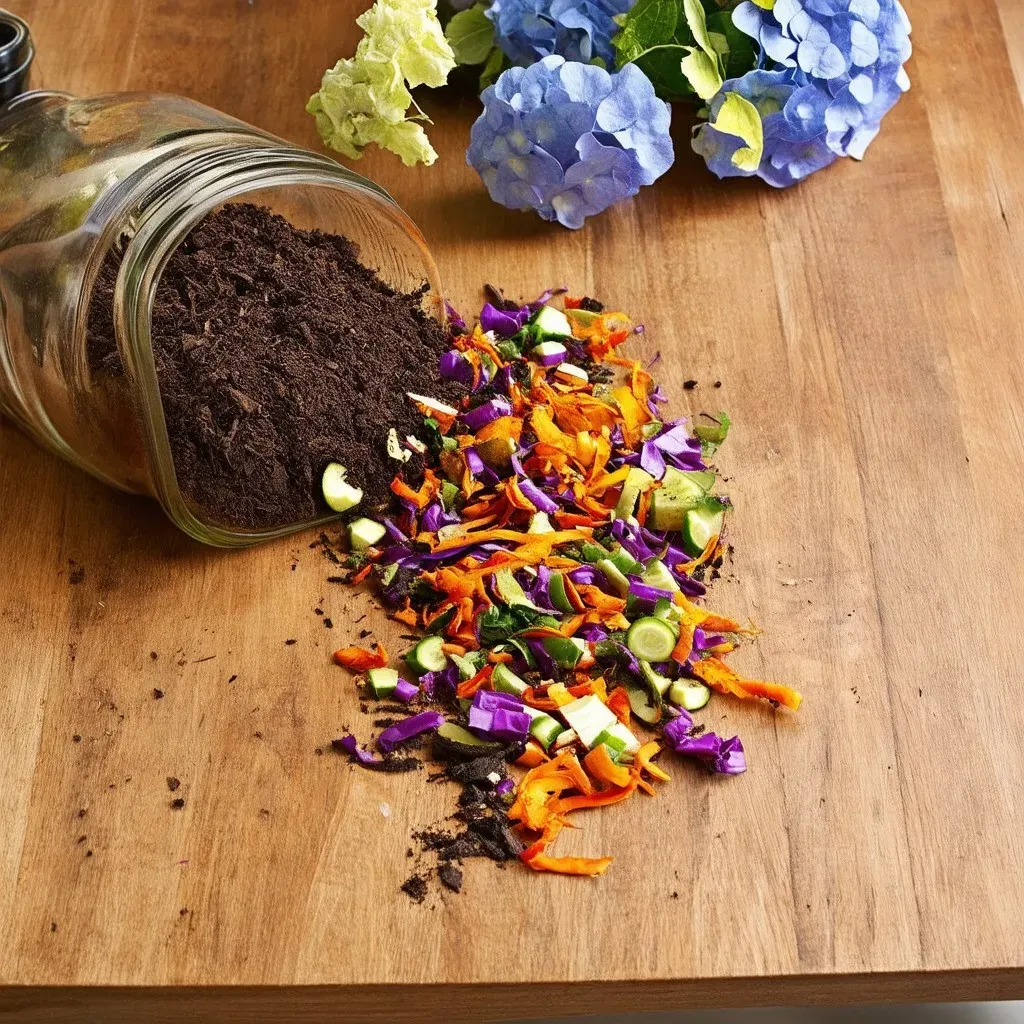 Homemade Kitchen Scraps Fertilizer