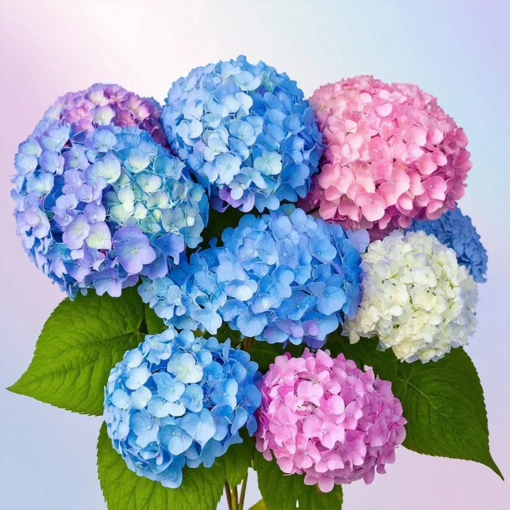 Hydrangea Blooming Chart