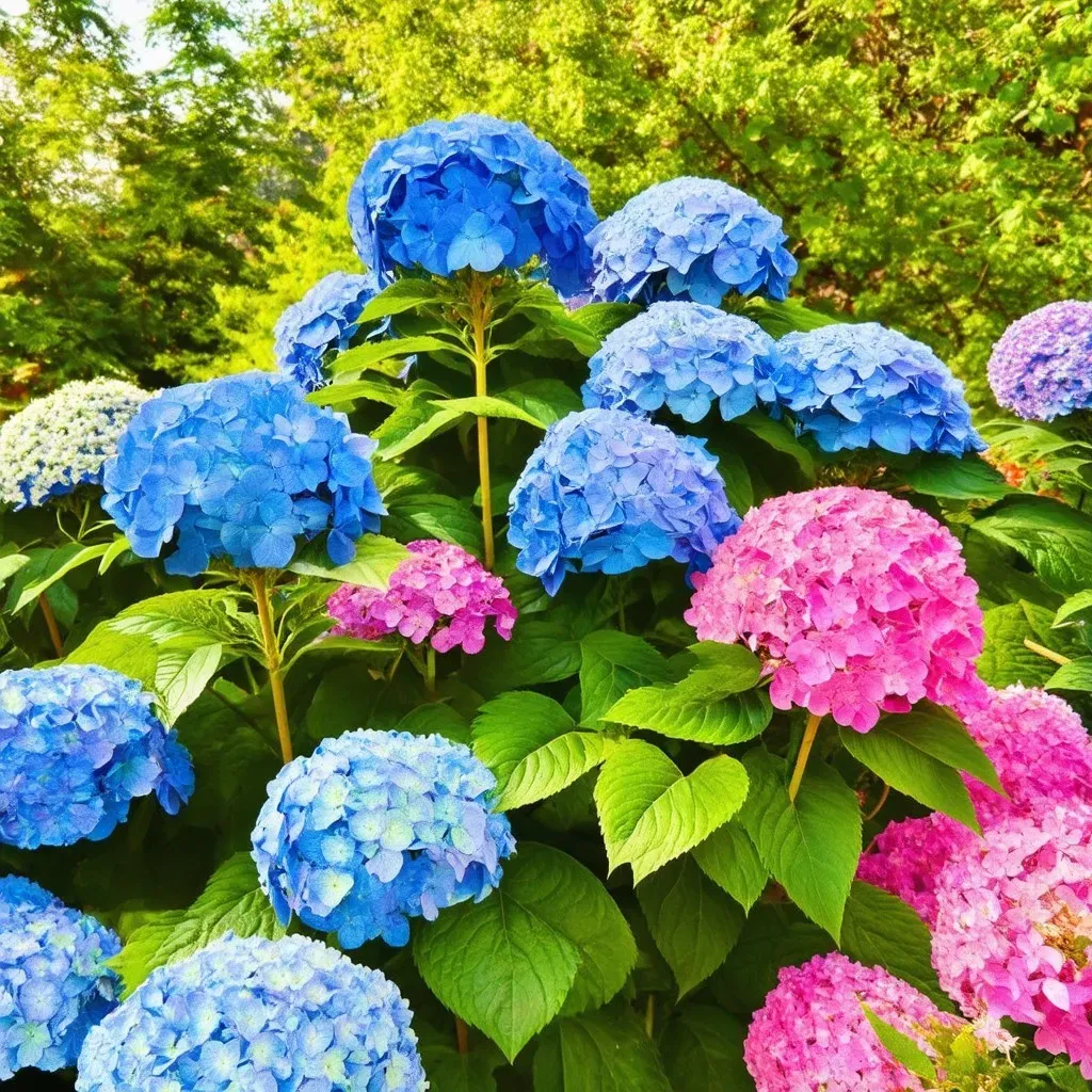 Hydrangea Blooming Season