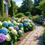 Transform Your Outdoor Space with Stunning Hydrangea Border Ideas