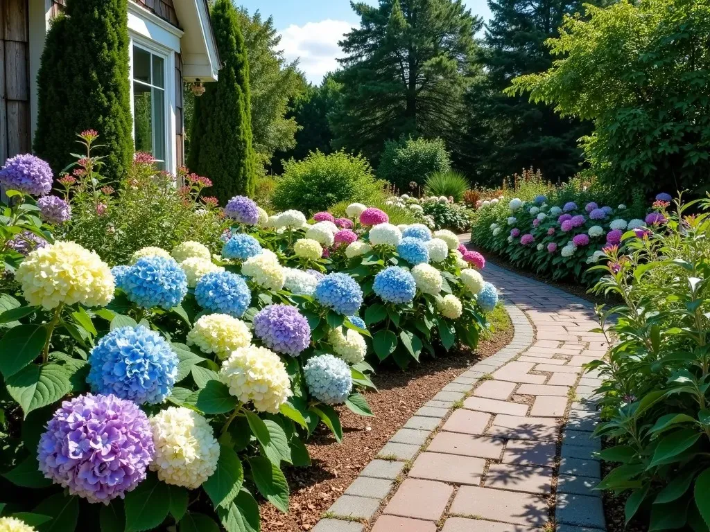 Transform Your Outdoor Space with Stunning Hydrangea Border Ideas