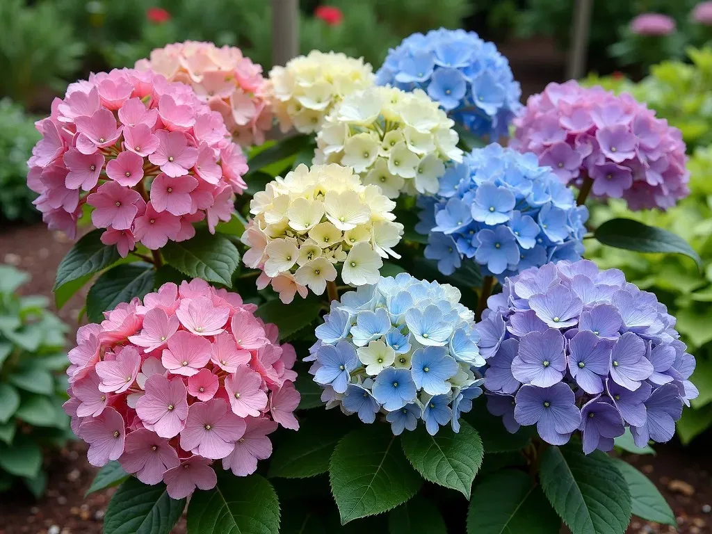 Hydrangea Flower Transformation