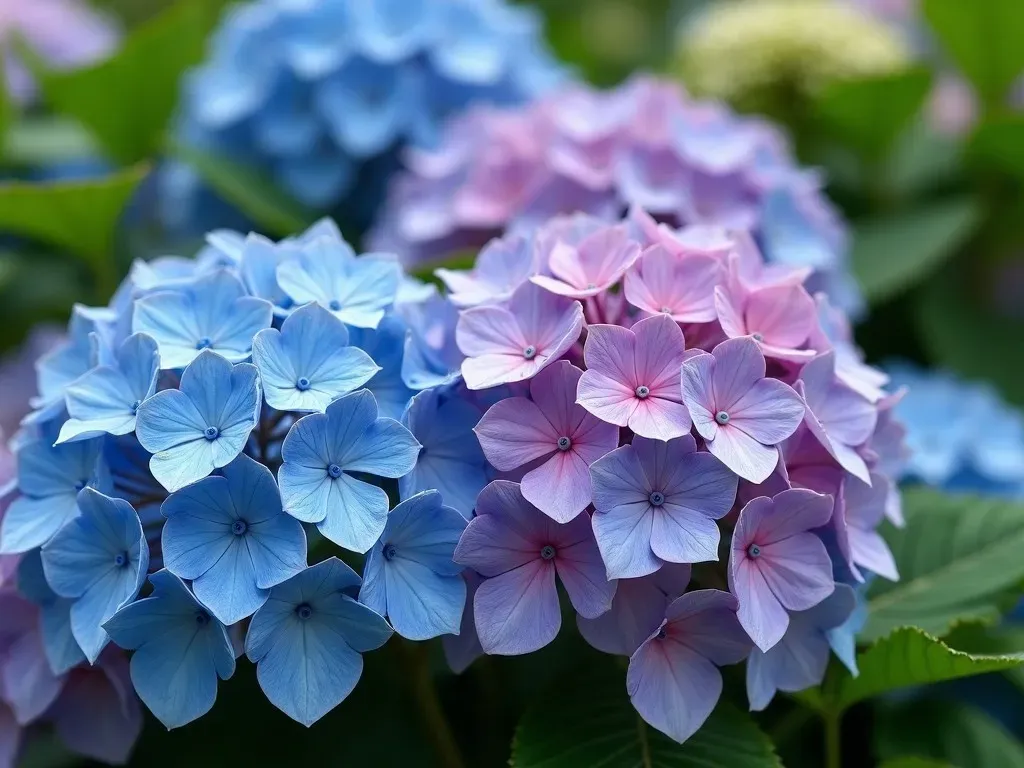 Hydrangea Macrophylla Blooms