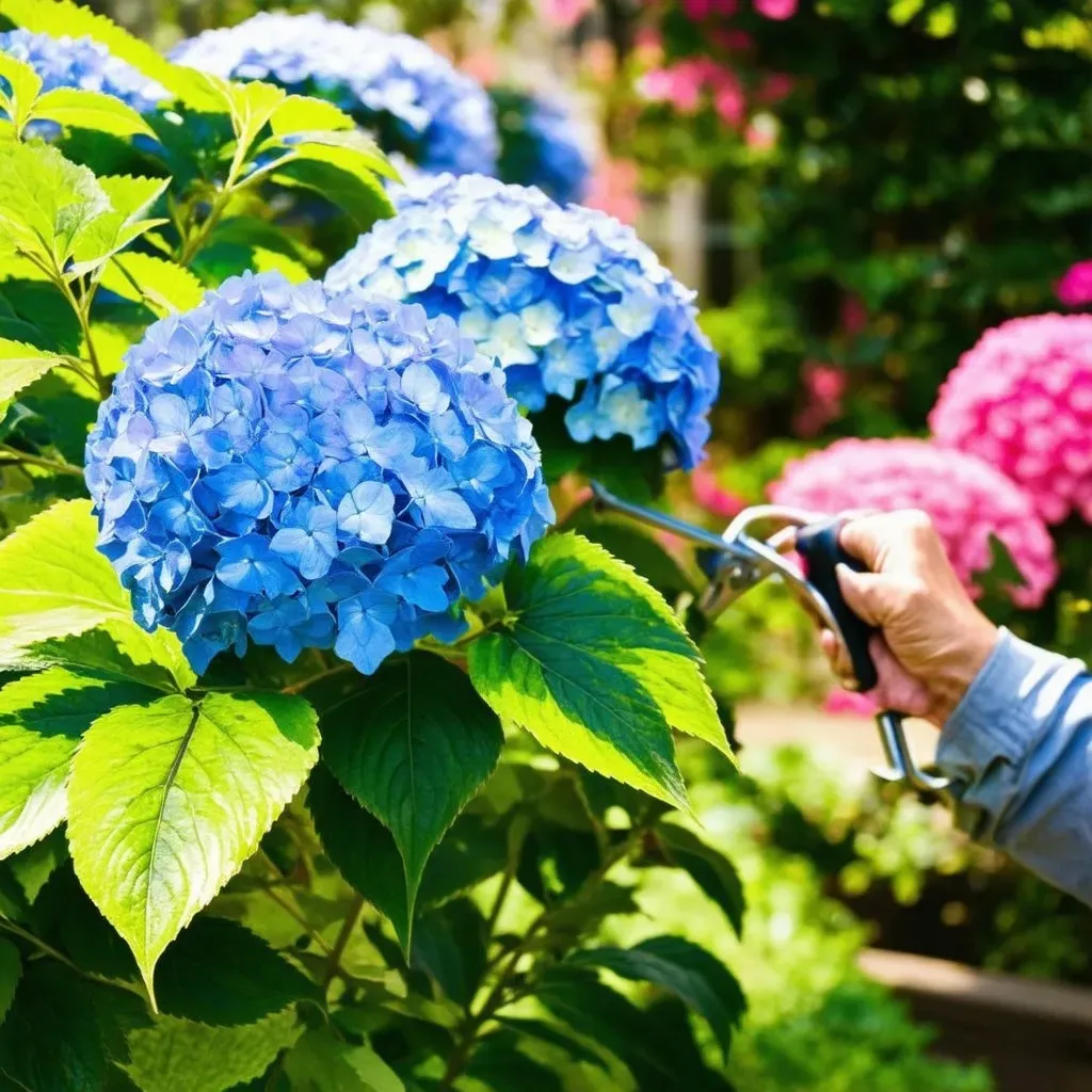 Hydrangea Pruning Techniques