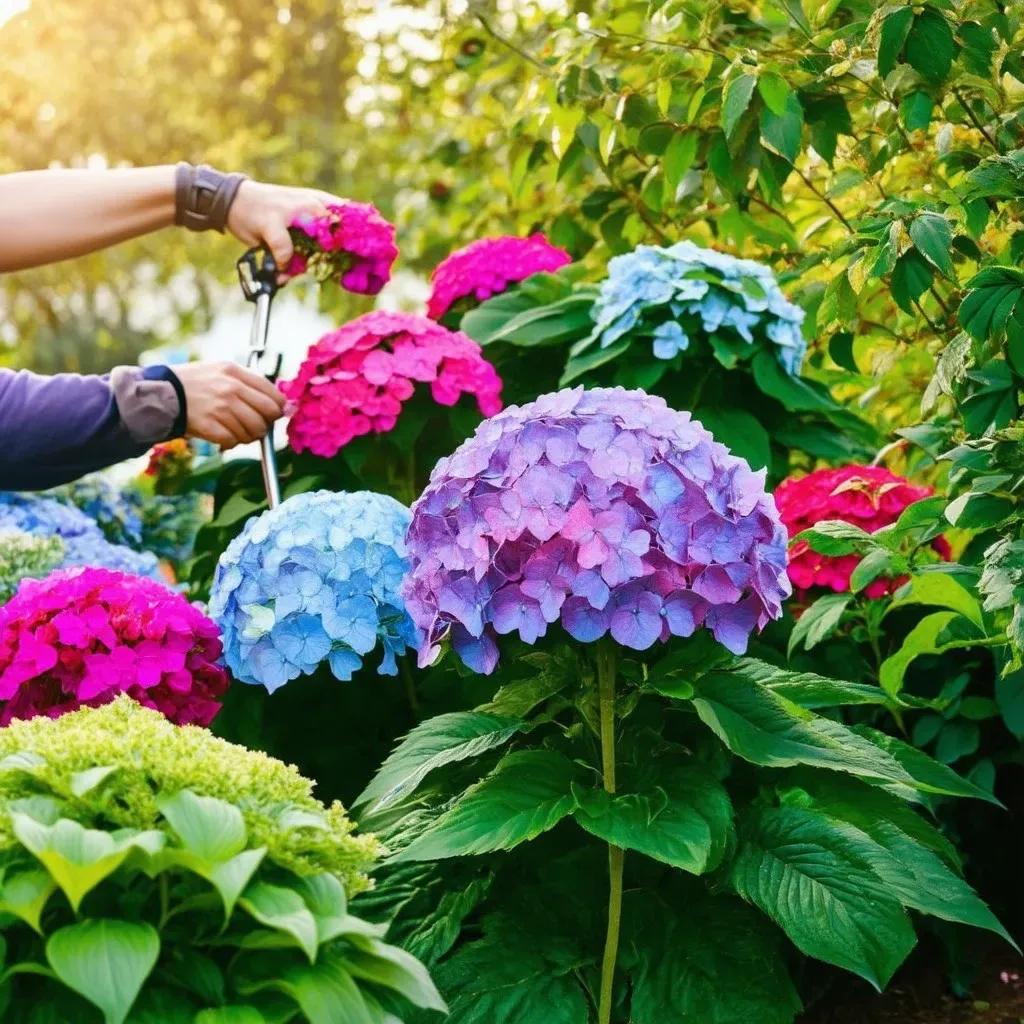 Hydrangea Pruning Techniques