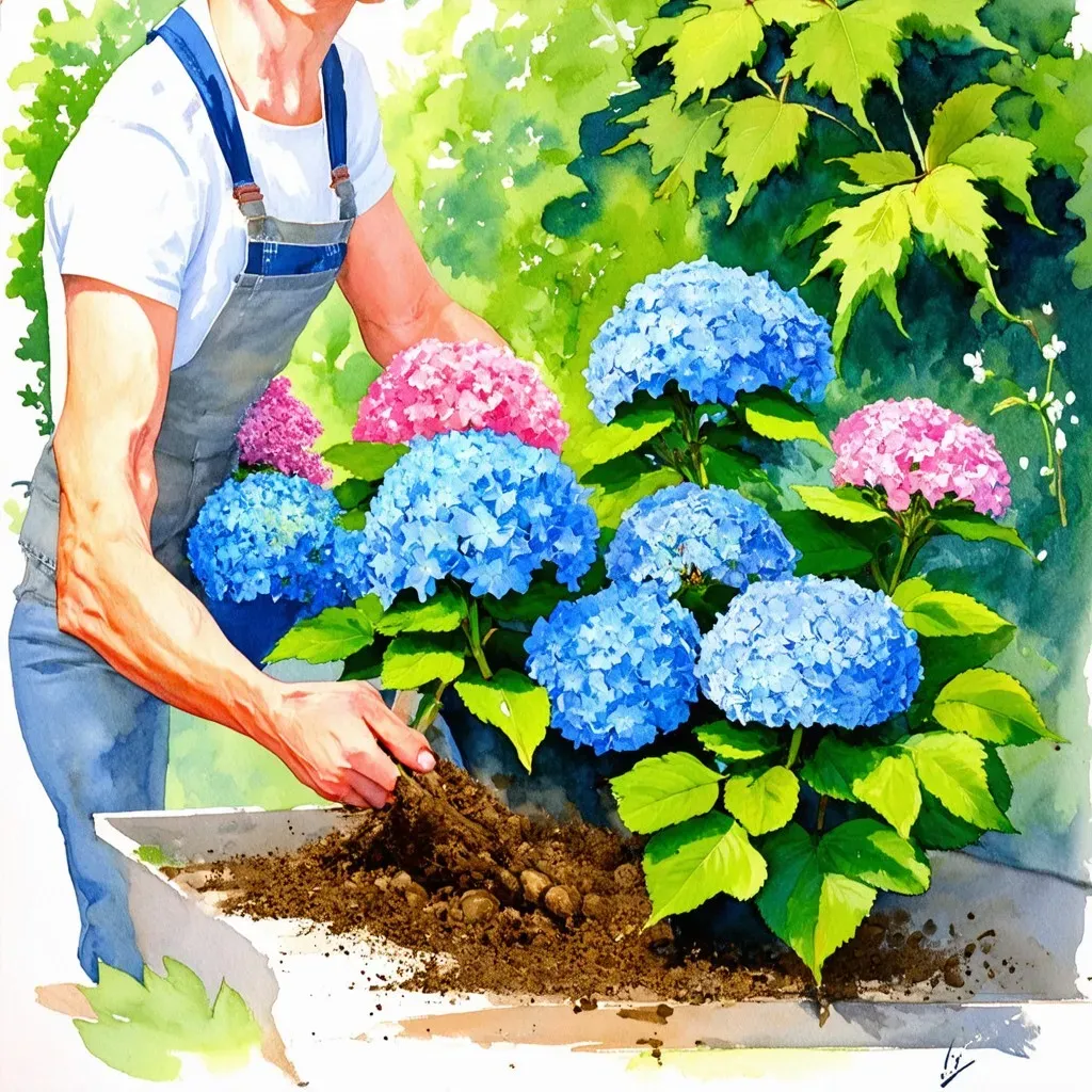 Hydrangea Transplanting