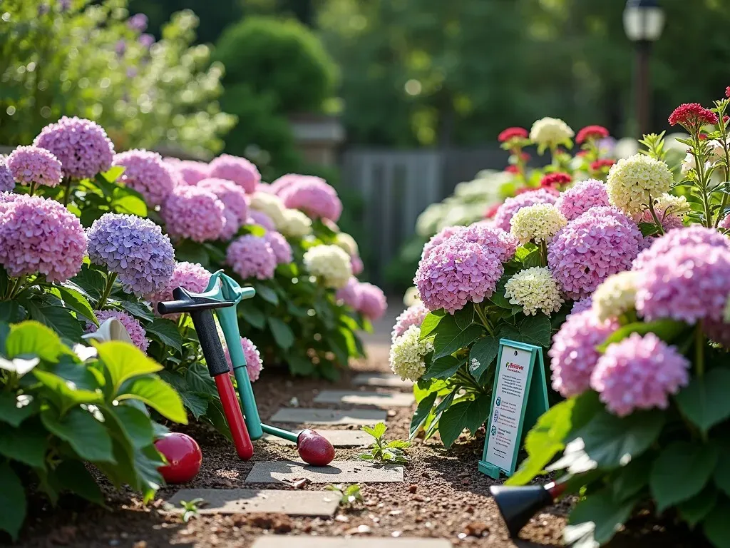 Hydrangea care techniques