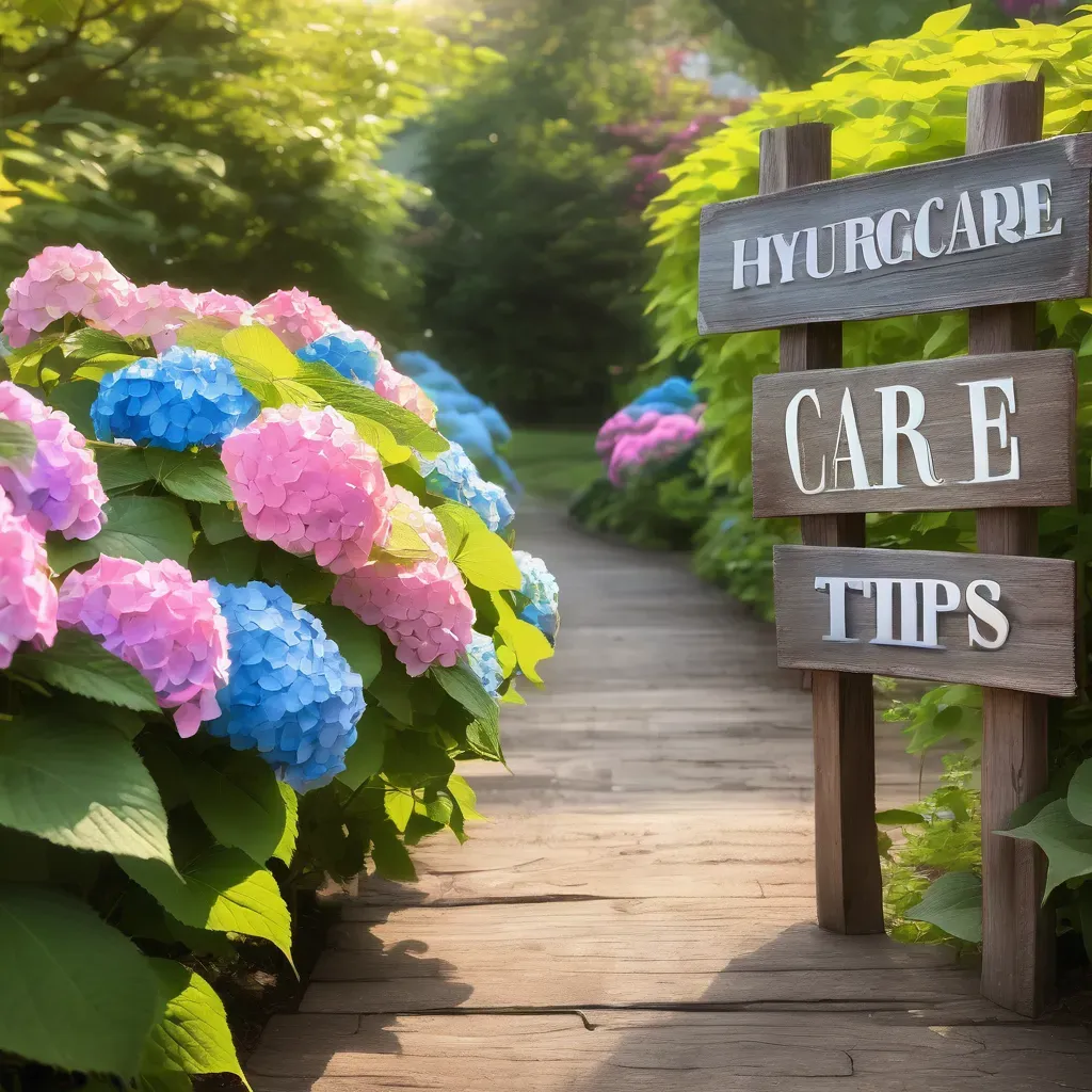 Hydrangea care tips