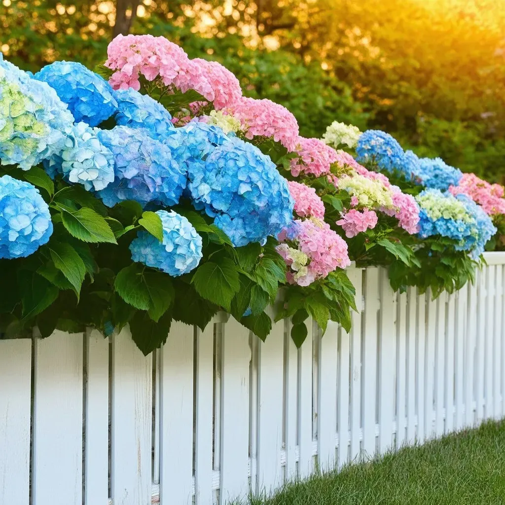 Transform Your Curb Appeal with Stunning Front House Hydrangea Landscaping!