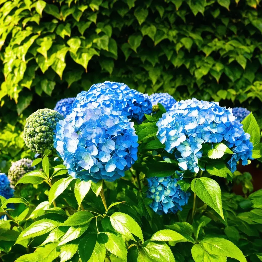 Hydrangea in Bloom