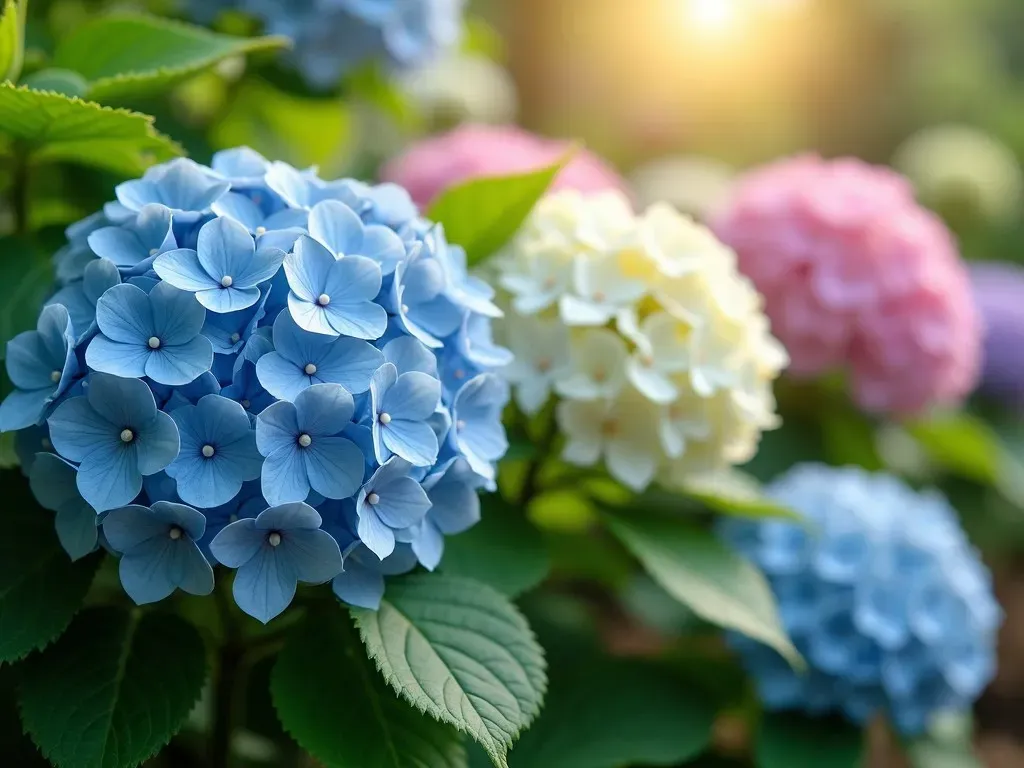 Hydrangea in bloom