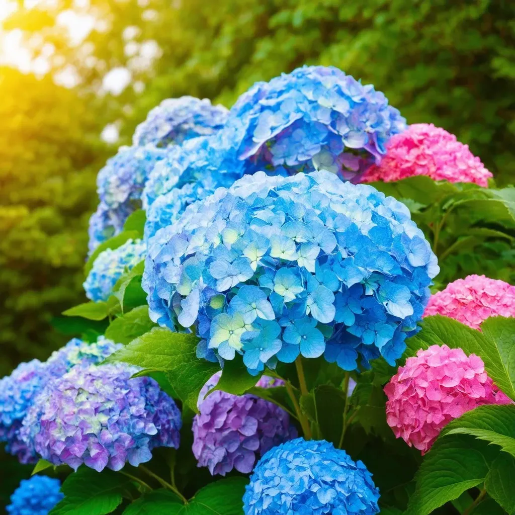 Hydrangeas-Blooming