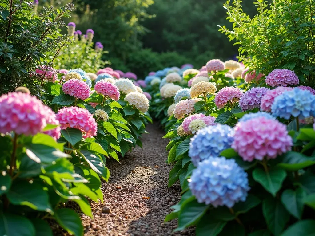 Hydrangeas Spreading Techniques