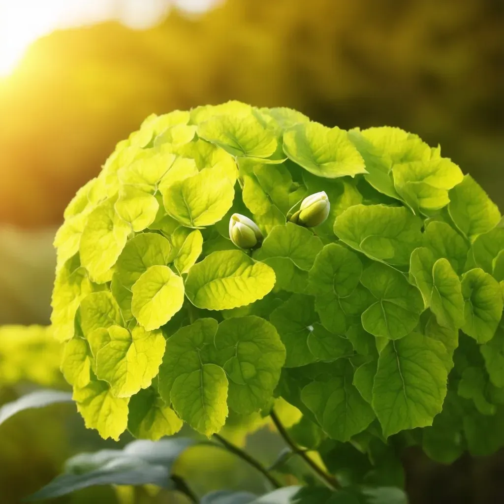 Identifying New Growth on Hydrangea