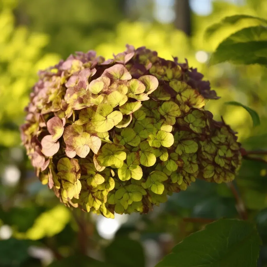 Leaf Spot Disease on Hydrangeas