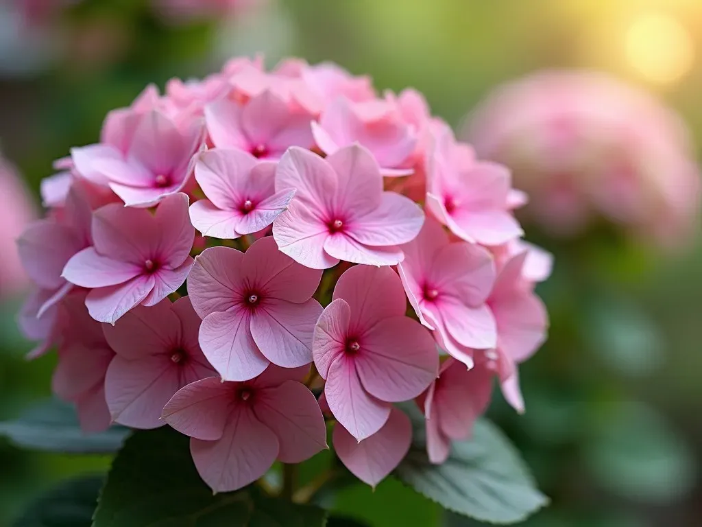 Love a Lot Pink Hydrangea Flowers