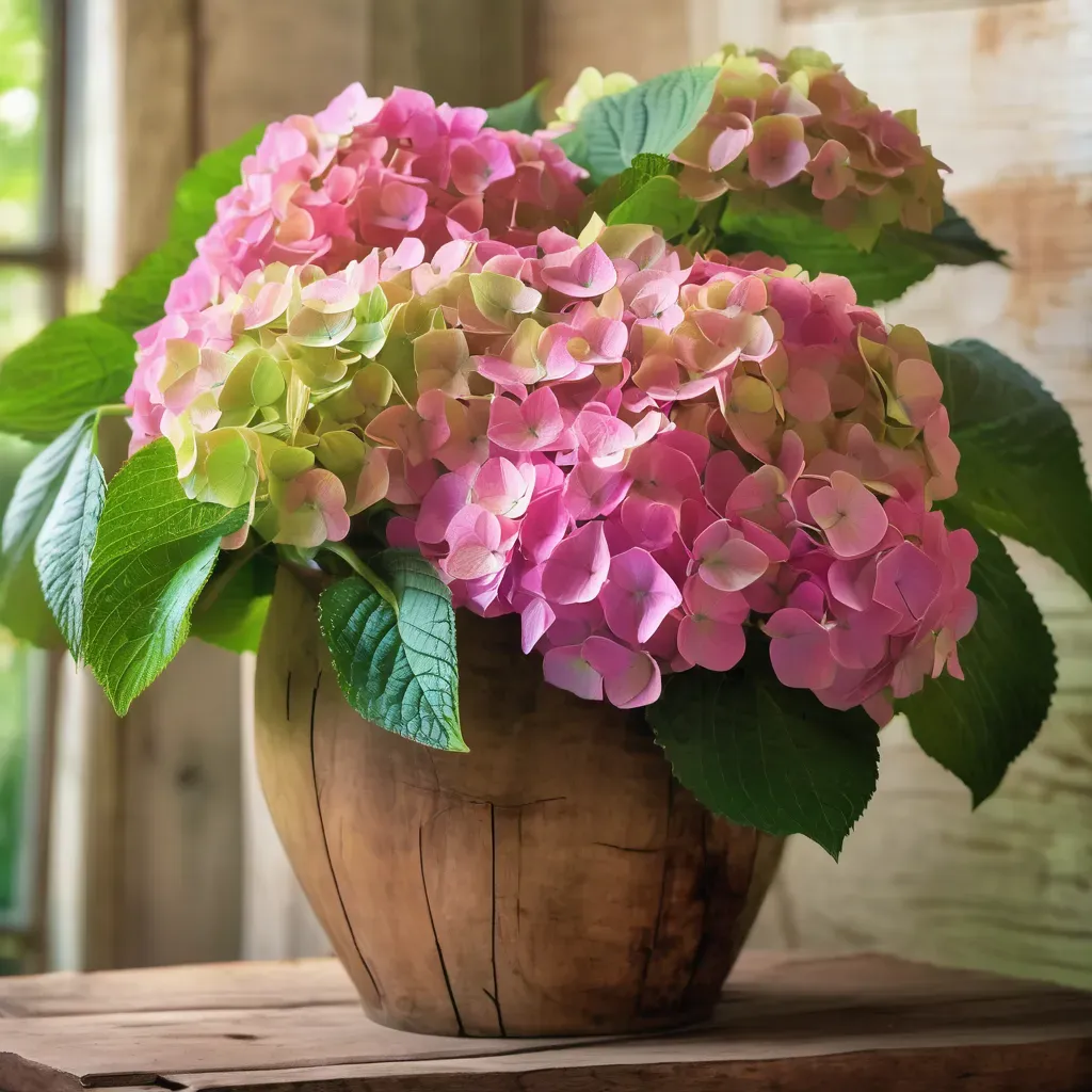 Discover the Enchantment of Pink Hydrangeas: A Floral Fantasy Awaits You!