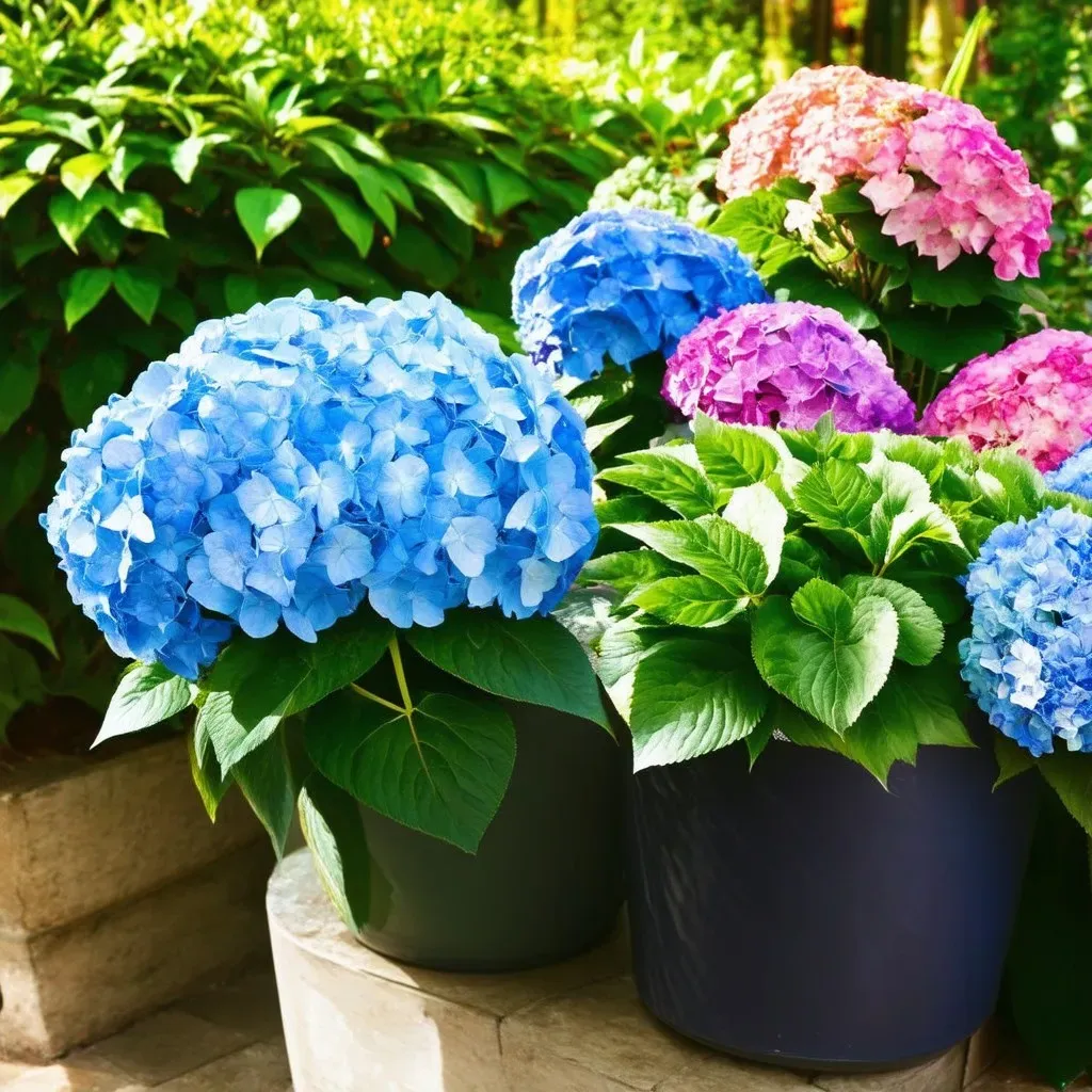 Potted Hydrangeas Care