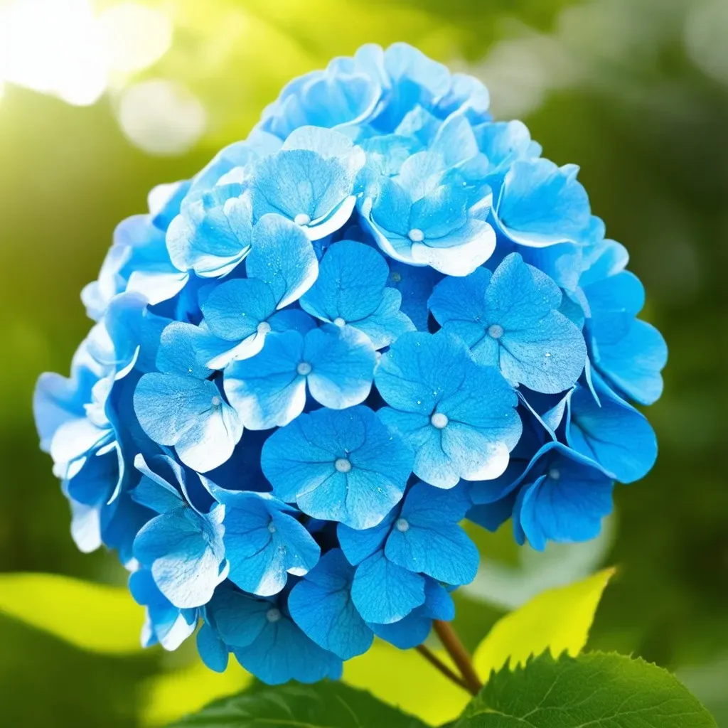 Powdery Mildew on Hydrangeas