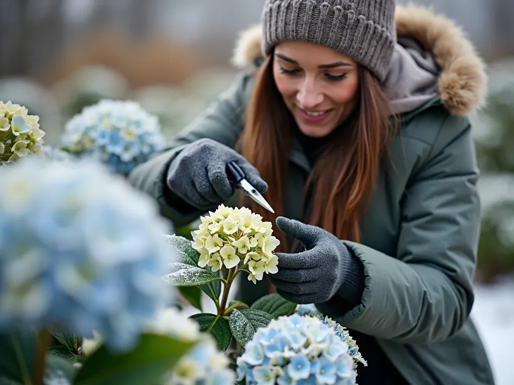 Pruning Frost Damaged Hydrangea