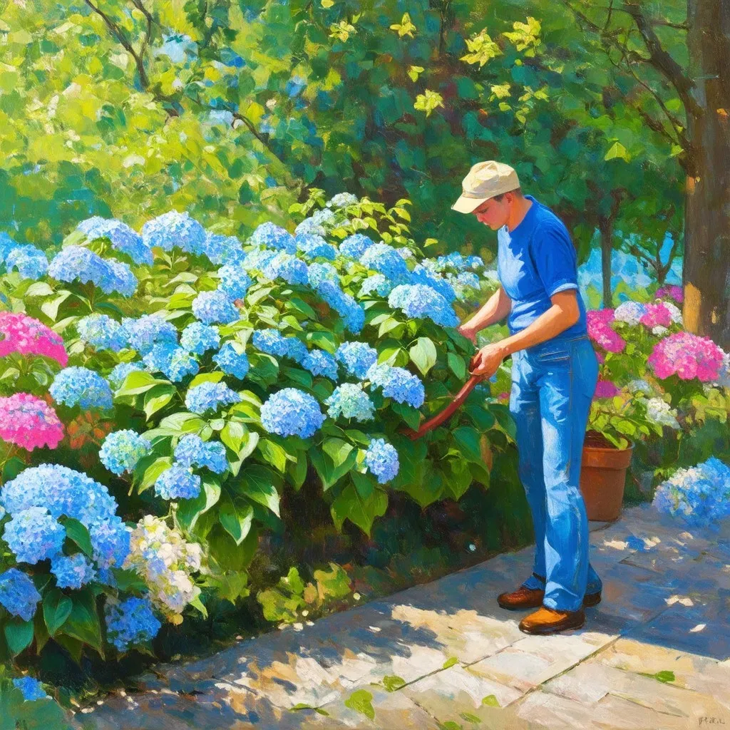 Pruning Hydrangeas