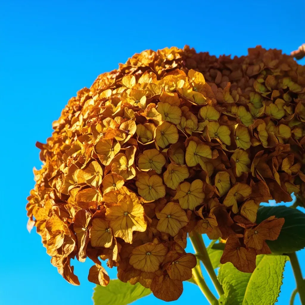 Sun Scorched Hydrangea