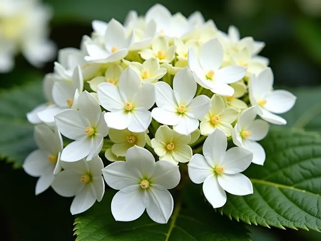 Wee White Hydrangea Arrangement