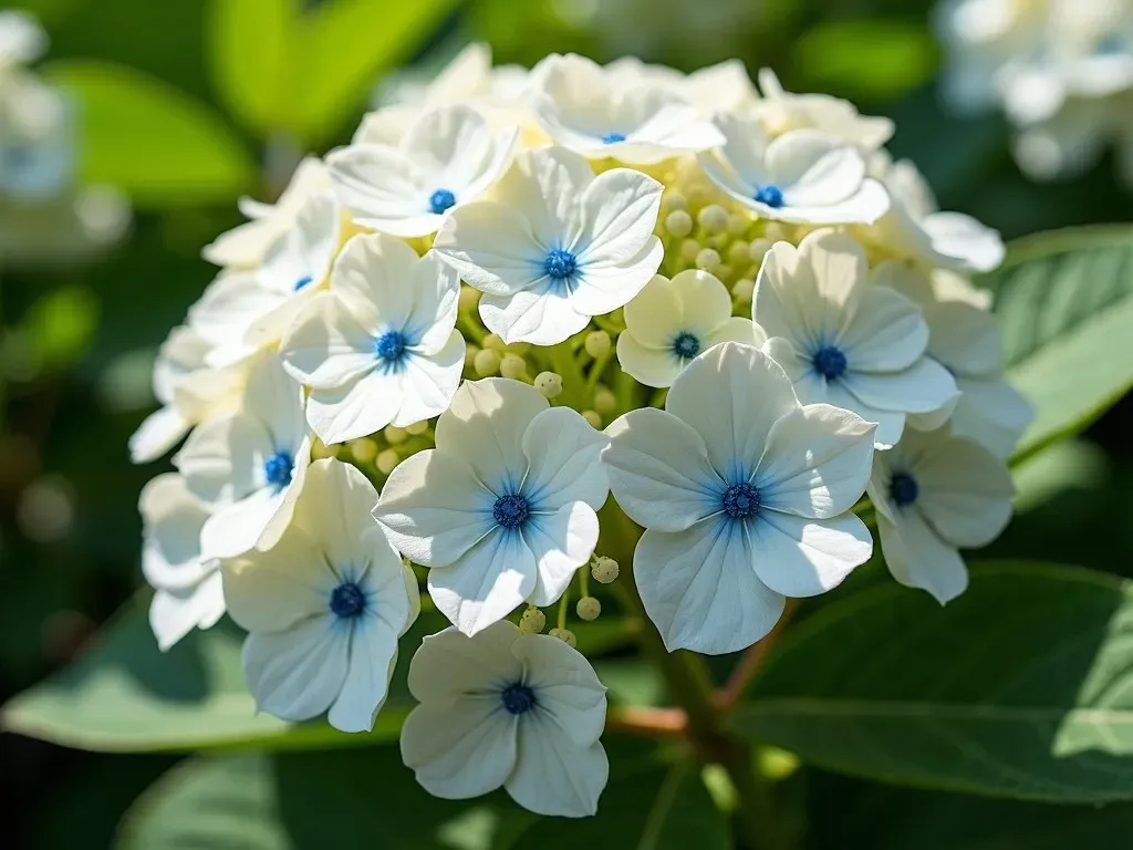 White Lacecap Hydrangea