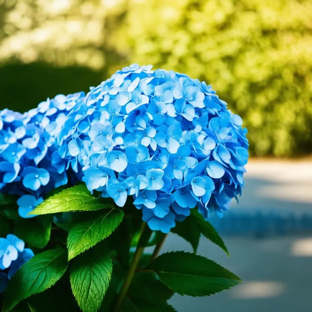 blue-hydrangea-flowers